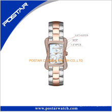 Reloj al por mayor 2016 de la joyería de Diamante Lady Wrist Watch del reloj al por mayor